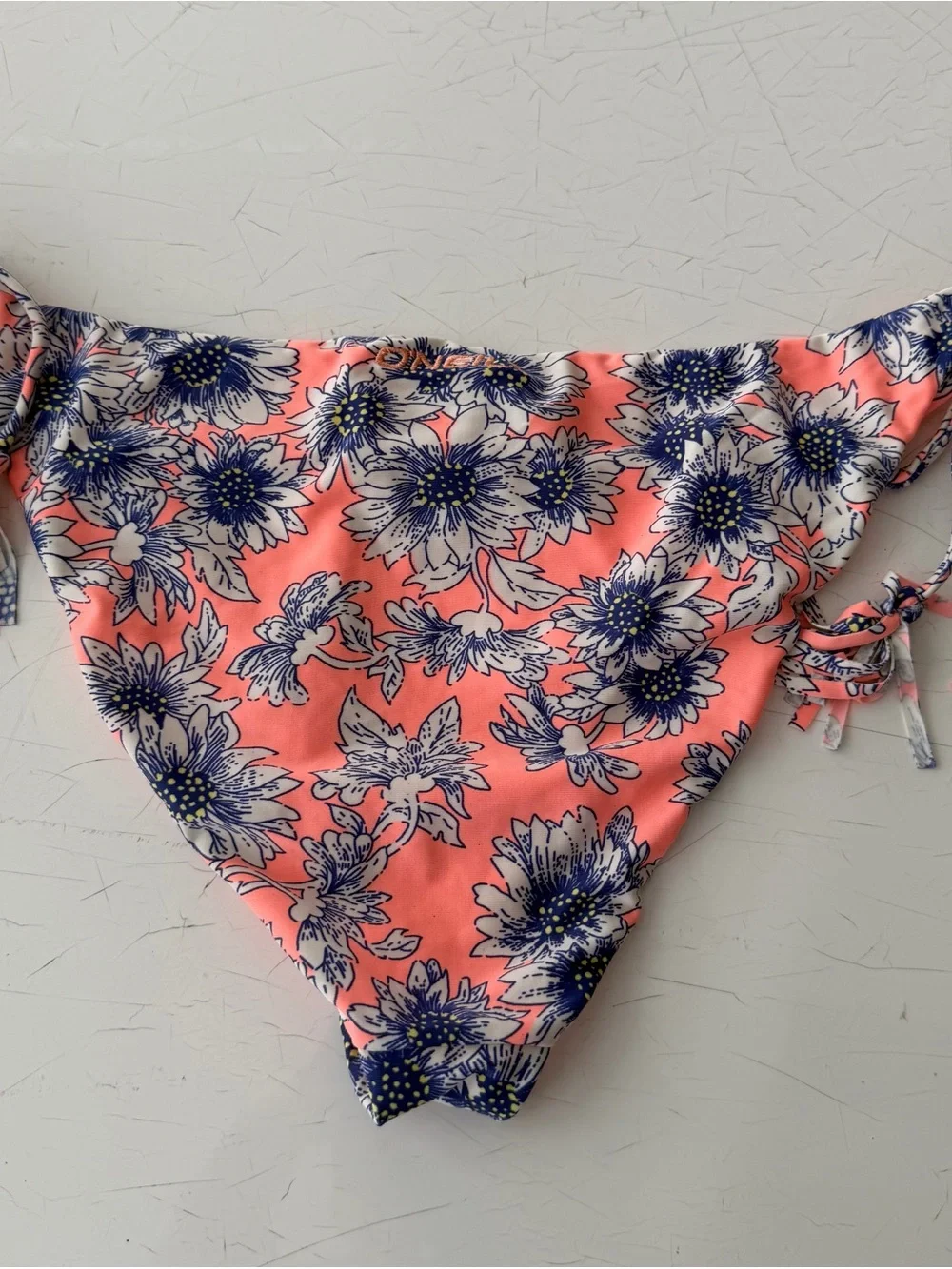 O'Neill Floral Tie-Side Bikini Bottoms Size L